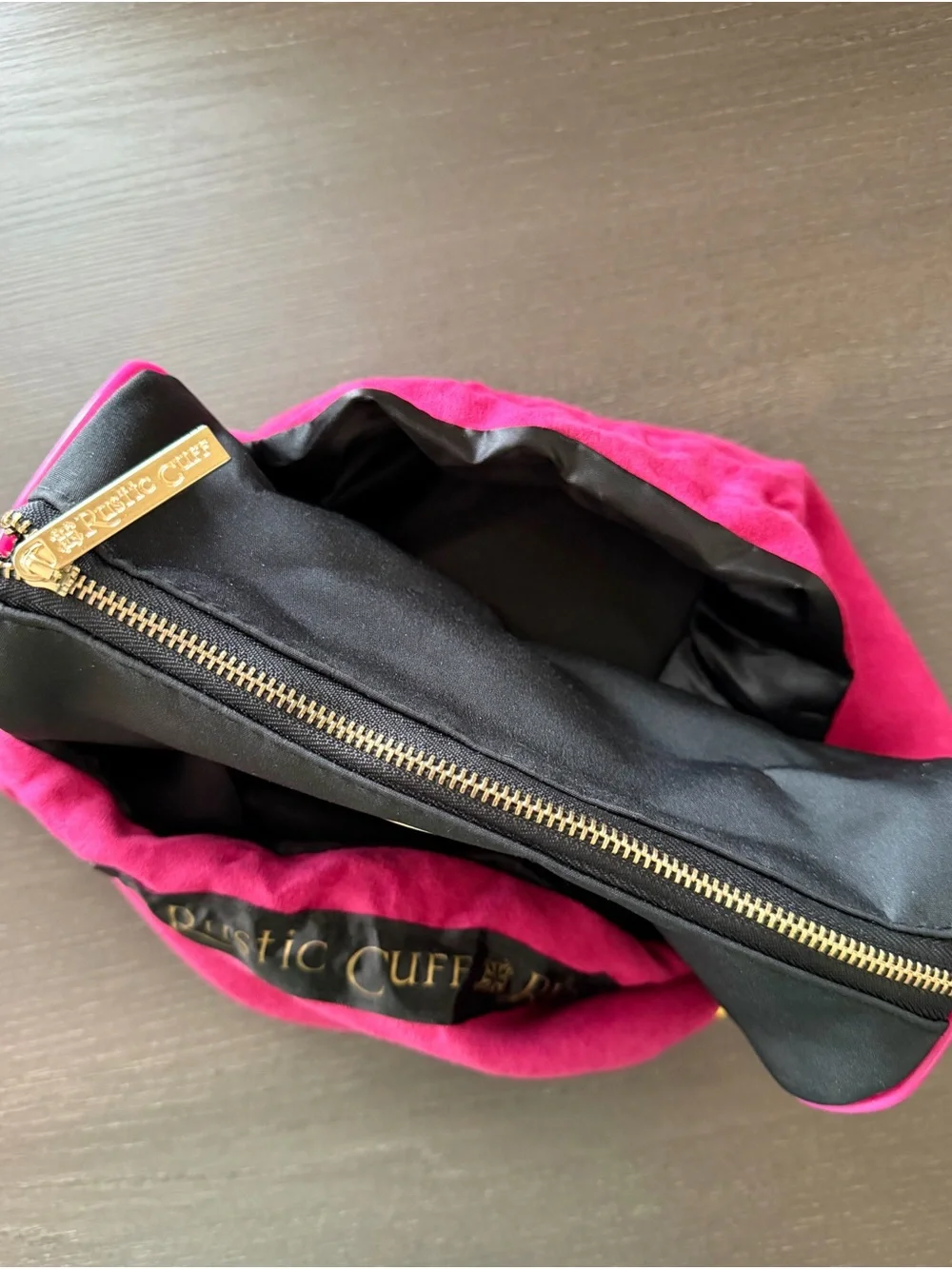 Rustic Cuff Jewelry Travel Case & Pink Dust Cover